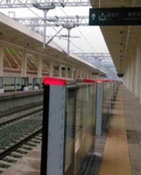 High-Speed Rail Security Door System